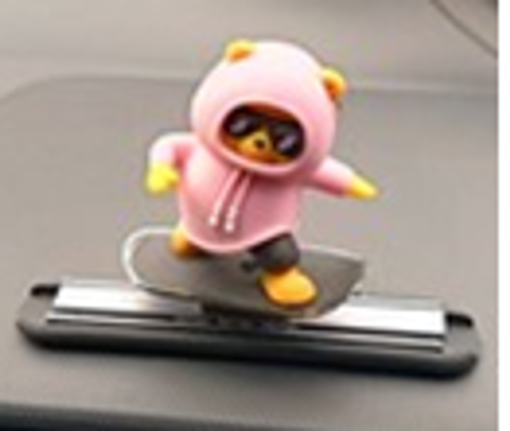 Игрушка на торпеду - Сноубордист - YC-130PN Pink