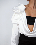 Блуза "На роскошном" в зефирном шелке