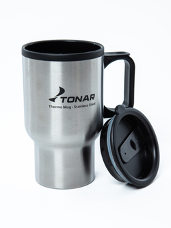 Термокружка 450ML с пл. крышкой (T.TK-001K-450) Тонар