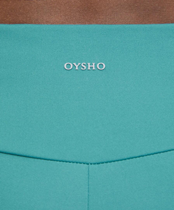 OYSHO Велосипедки Hot Pants Comfortlux с высокой посадкой длиной 10 см, бирюзовый