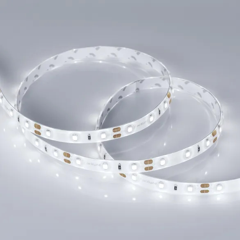 Светодиодная лента герметичная RTW-SE-A60-8mm 12V White6000 (7.2 W/m, IP65, 2835, 5m) (Arlight, -) 020517(2)