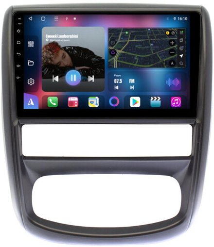 Магнитола для Renault Duster 2010-2015, Nissan Terrano 2014+ - FarCar 3050M на Android 12, QLED, 8-ядер, CarPlay, 4G SIM-слот