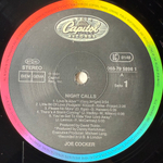 Joe Cocker ‎– Night Calls (Европа 1991г.)