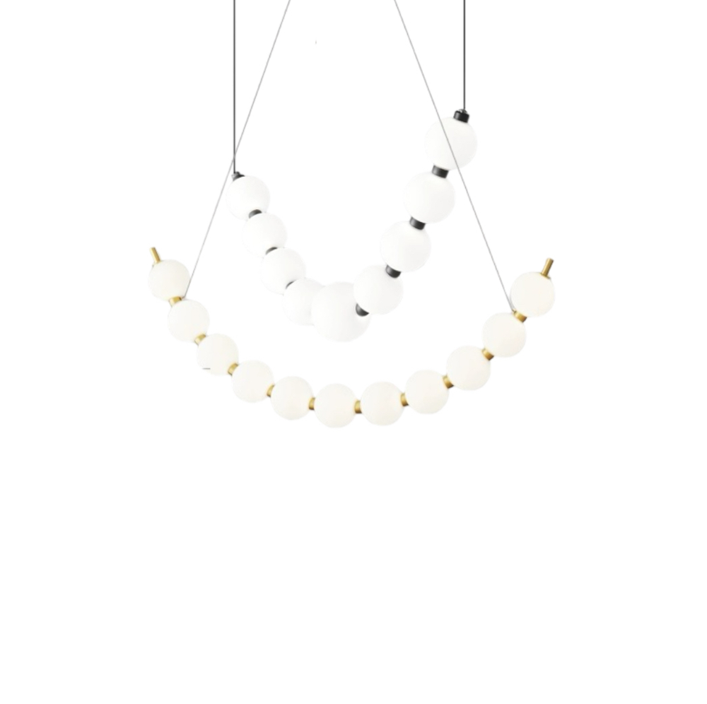 Люстра дизайнерская горизонтальная Collier de perles by Necklaces