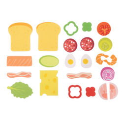 Набор из фетра Поварята Готовим бутерброд