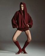 Джемпер Лиса М, Бордовый