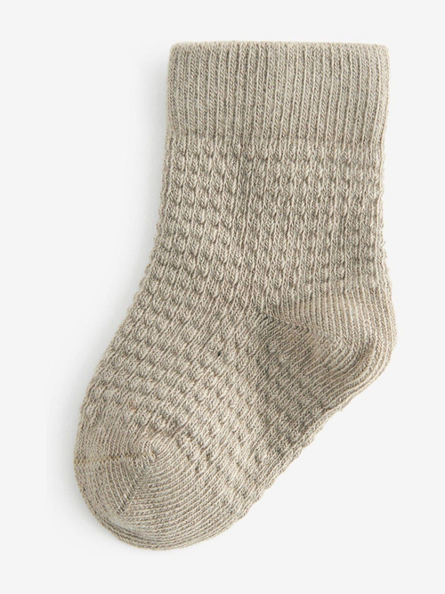 Носки для малышей Next K84-940, 7 шт., Синий, Хаки, Бежевый