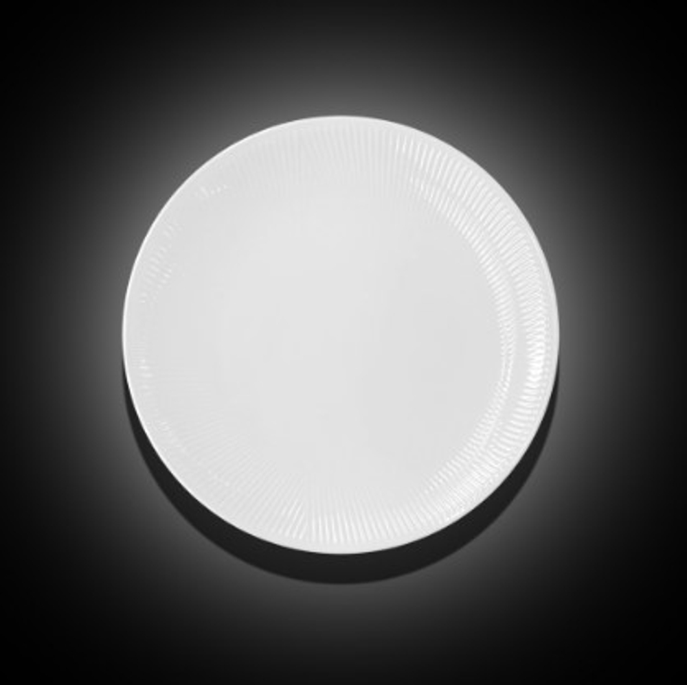 Тарелка десертная из фарфора 20.5 см VELO BIANCO