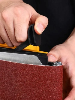 Шлифмашина ленточная DEKO DKBS1300, 1300 Вт, с регулировкой оборотов