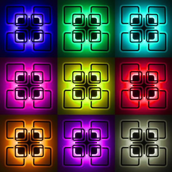 CL232A185E Марсель Черный Смарт RGB Люстра