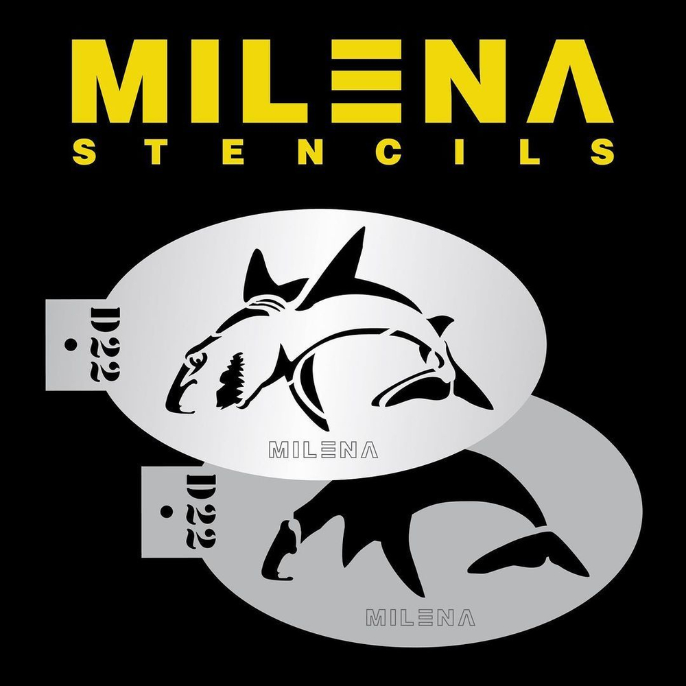 Трафарет Milena D22