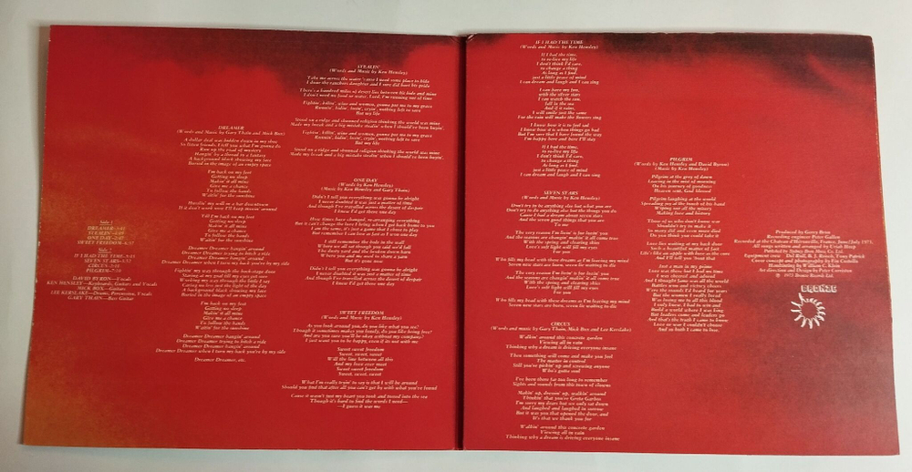 Винтажная виниловая пластинка LP Uriah Heep Sweet Freedom (UK 1973)