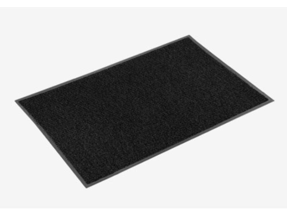 Коврик влаговпитывающий ребристый Стандарт черный (1,2*1,50м)