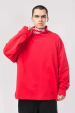 Водолазка Codered оверсайз Rollneck Wide Coderedneck Красная светлая