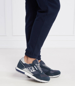 Кожаные кроссовки Napapijri - темно-синий(NP0A4HL8CO)