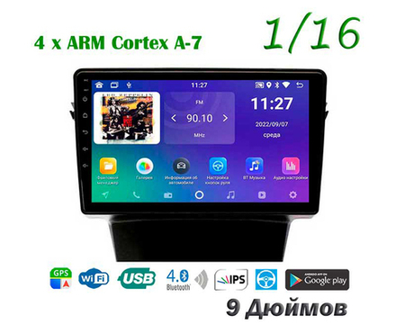 Topway TS7 1+16GB 8 ядер для SsangYong Actyon 2013-2020