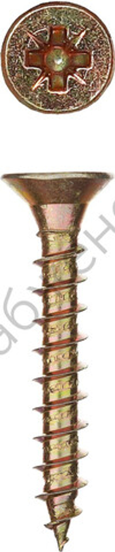 ЗУБР СУ-Ж 40 х 3.5 мм, желтый цинк, универсальный саморез, 8000 шт (4-300390-35-040)