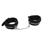 Kenzi Leg Оковы замшевые (Цвет: черный)