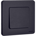 Выключатель кнопочный Inspiria 6А 250В без фиксации НО/НЗ механизм антрацит IEK 673693