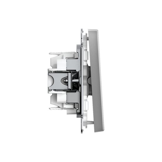 Переключатель перекрестный ArtGallery 10AX быстрозажим. клем. механизм сталь SE GAL000971S