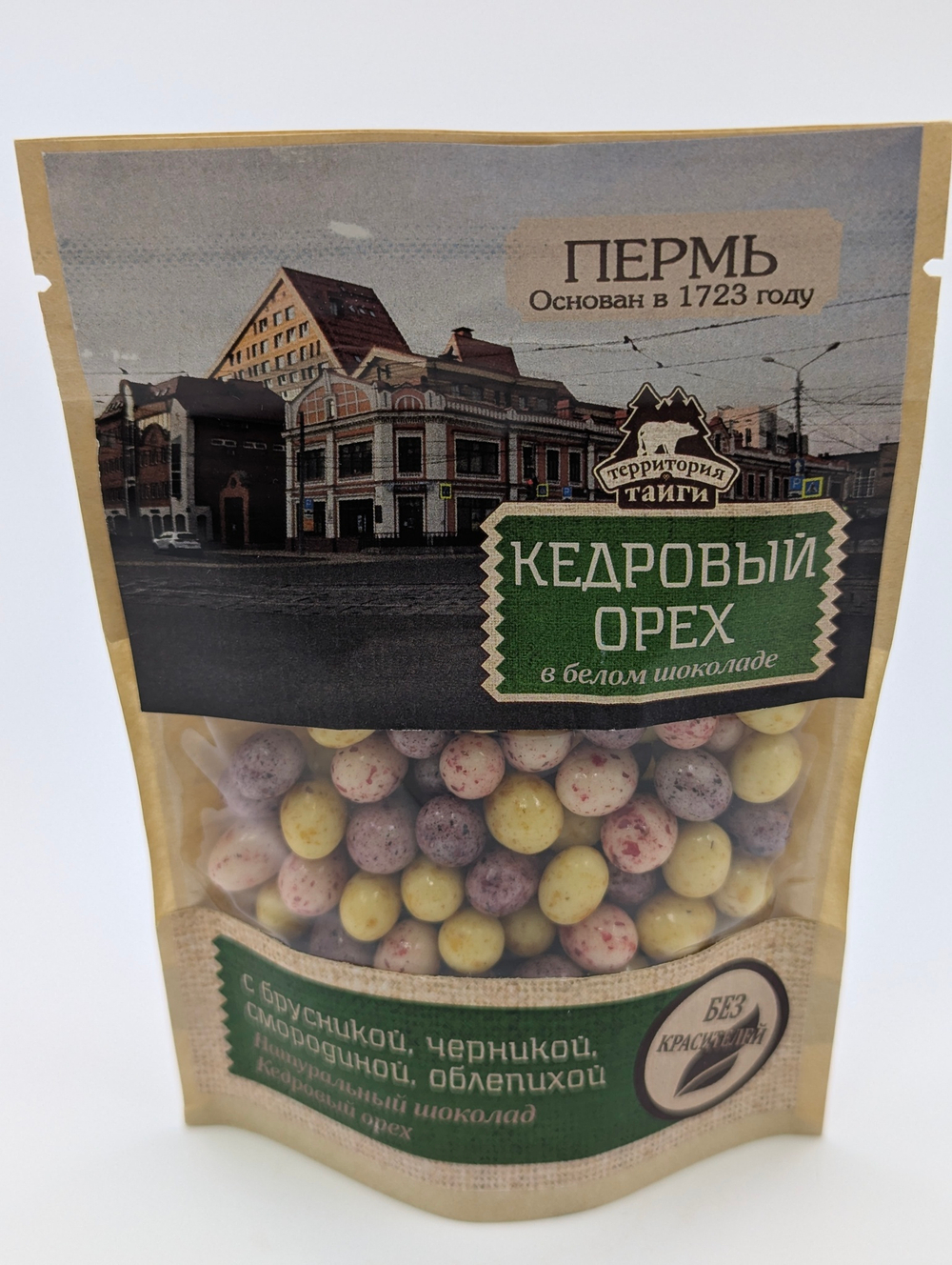 ТТ Драже Кедровый орех с ягодами ГОРОДА 80г