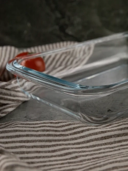 Форма для запекания из стекла, 1 л