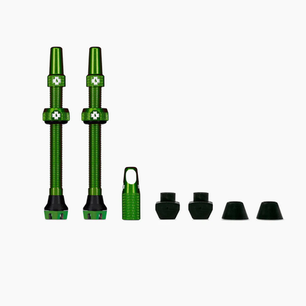Ниппель бескамерный MUC-OFF Tubeless Valves V2 green
