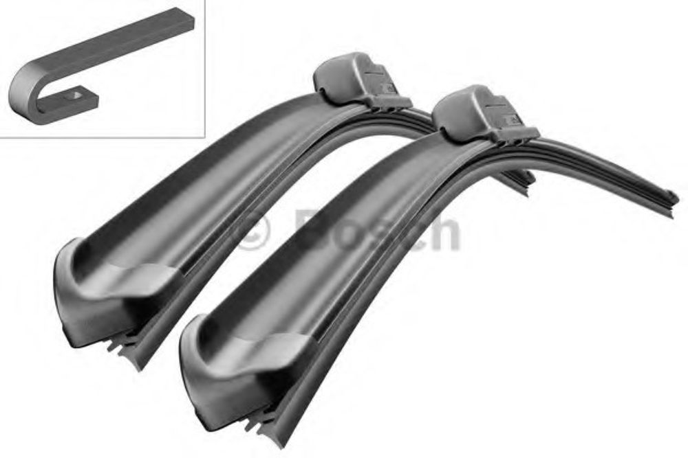 Щетка стеклоочистителя бескаркасная Honda Accord Hyundai Solaris Hyundai Tuscon  Aerotwin  26  65 см+ 16  40 см (BOSCH)