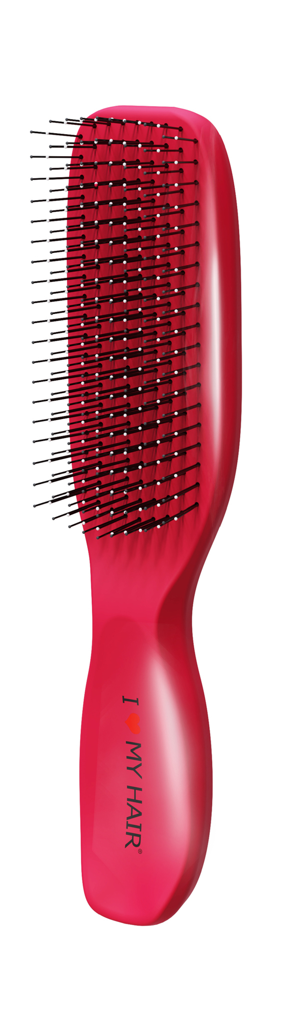 Парикмахерская щётка I Love My Hair "Spider Classic" 1501 M, глянцевая маджента