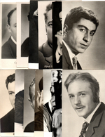 №107 Открытки Артисты и актёры СССР 1960–1970-е г. 25 штук. Чёрно-белые, чистые, без повторов