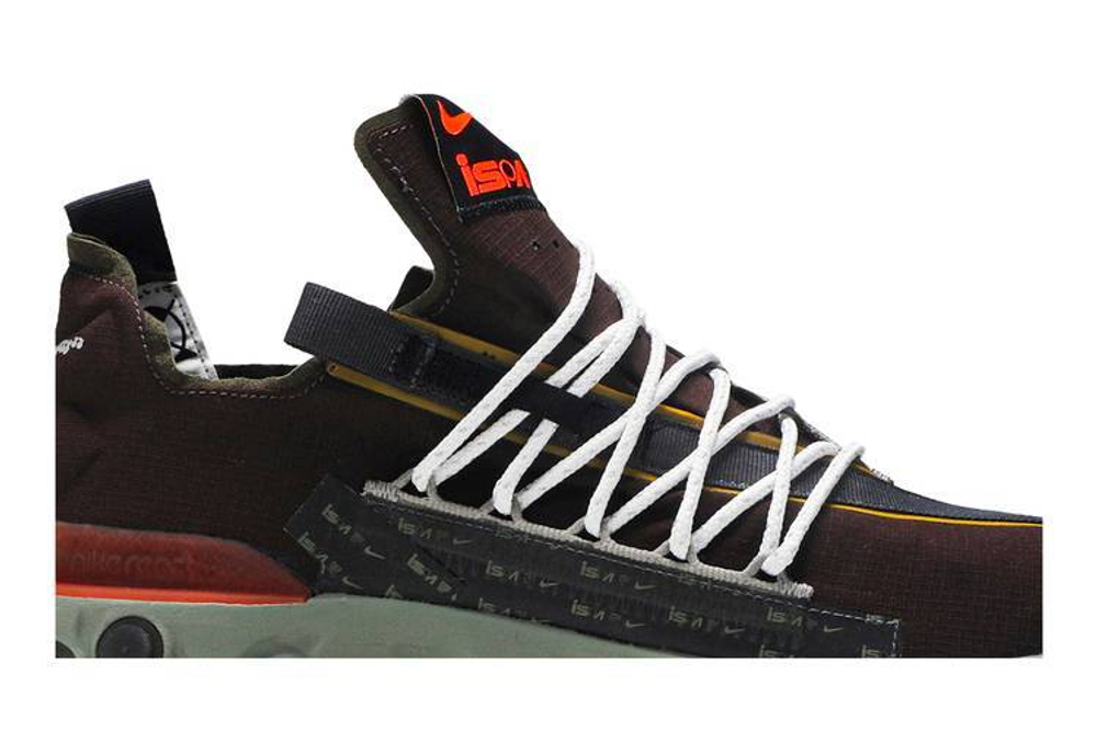 Кроссовки Nike Ispa React Low Velvet Brown