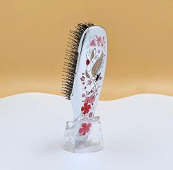 S-HEART-S Подарочный набор с расческой Scalp Brush «CRANE OF BEAUTY» и чехлом