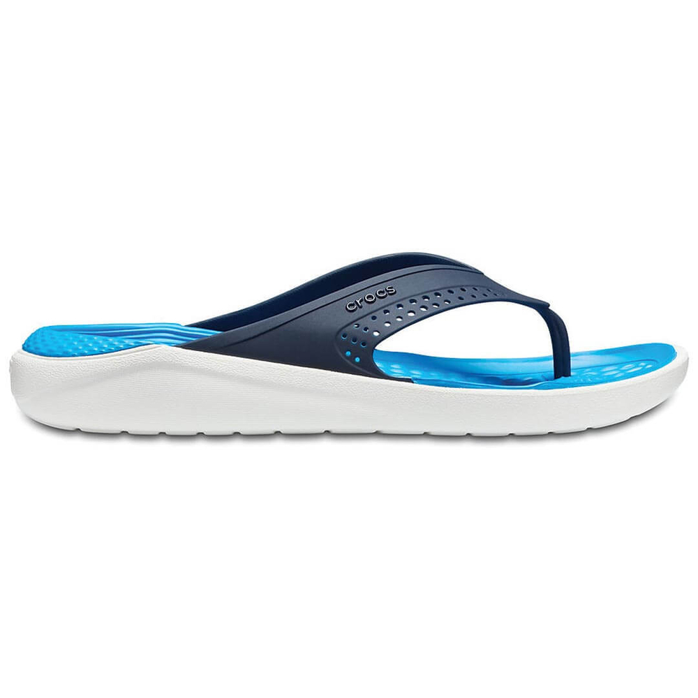 Шлепанцы Crocs LiteRide Flip Navy White