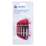 МАСТАК (109-10004) Набор экстракторов, 4, 5, 6, 8, 10 мм, 5 предметов