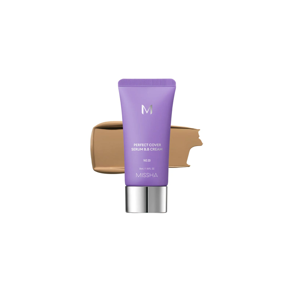 Missha, Perfect Cover Serum, BB-крем, № 33 загар, 35 мл (1,18 жидк. унции)