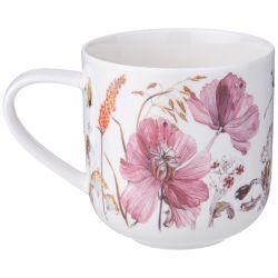 КРУЖКА LEFARD "FLOWERS" 440 МЛ (МАЛ.УП.=4ШТ./КОР=24ШТ.)