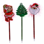 Ручка шариковая «Новогодняя сказка», 3 дизайна, два цвета, 23 см