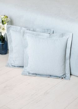 Наволочка декоративная 47х47 Luxberry Jane голубая Португалия