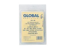 Комплект подключения радиатора Global  1/2" 7 предметов белый  05731