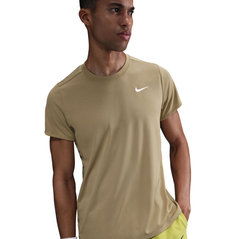 Теннисная футболка Nike Court Victory - parachute beige/white