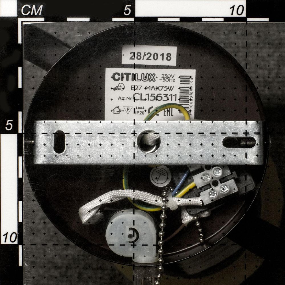 Citilux Фортуна CL156312 Бра с выключателем Венге Хром
