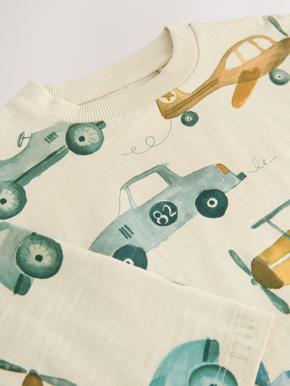 Футболка с длинным рукавом для мальчика Next F15-503, Белый