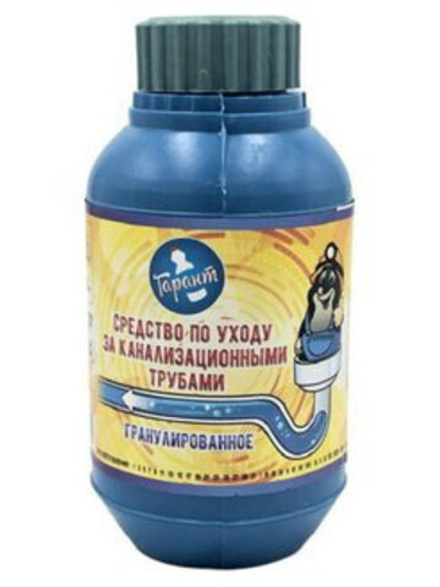 Крот средство гранулированное для очистки канализационных труб от засора 500гр