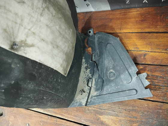 Подкрылок передний левый Chery Tiggo 7 Pro 20-24 Б/У Оригинал 602000646AA