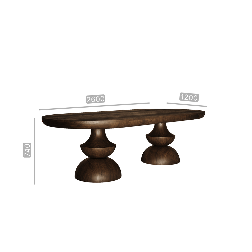 Стол Версаль Двухопорный