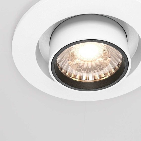 Встраиваемый светодиодный спот Maytoni Technical Hidden DL045-01-10W4K-W