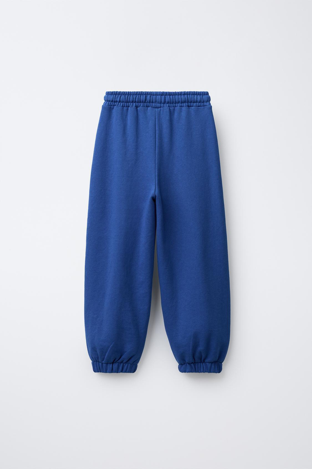 ZARA БРЮКИ-ДЖОГГЕРЫ С ГРАФФИТИ, СИНИЙ