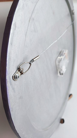 Часы настенные ручной работы из эпоксидной смолы, диаметр 40 см, подарок, декор