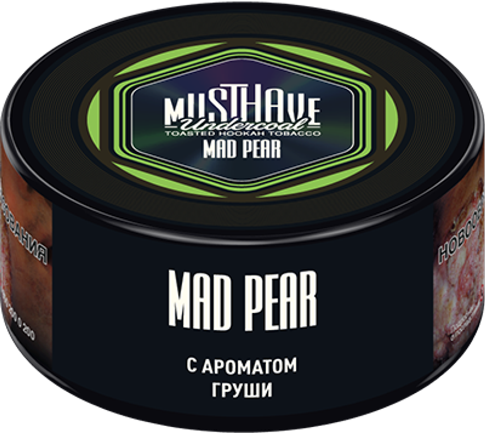М. Табак для кальяна Must have Mad Pear (Груша) 25гр
