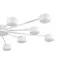 8343/12C COMFI белый, металл Люстра GX53 LED 12*7W 220V TORINA
